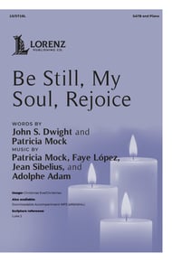 Be Still, My Soul, Rejoice SATB choral sheet music cover Thumbnail